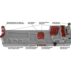 Tipton 782731 Standard Gun Vise Gray Polymer Universal