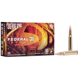 F3006FS2 FEDERAL FUSION 30-06 165GR FUSION 20RD 10BX/CS