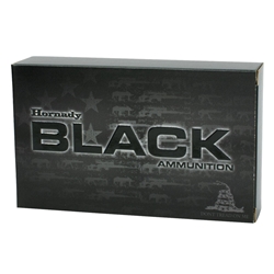 Hornady 200-81263 HORNADY BLACK 5.56X45 62GR FMJ 20RD 10BX/CS