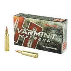 Hornady 200-8336 HORNADY VARMINT 22-250 REM 50GR V-MAX 20RD 10BX/CS