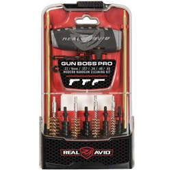 Real Avid AVGBPROP REAL AVID GUN BOSS PRO HANDGUN CLEANING KIT 15-PIECE