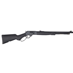 Henry H009X Lever Action Rifle, 30-30 Win, 21.375" Bbl, Blued, Synthetic Stock, Large Loop, F.O Sights, Picatinny Rail, 5+1 Rnd