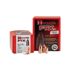 Hornady 200-35105 HORNADY BULLETS 35 CAL .358 200GR FTX 100CT 15BX/CS