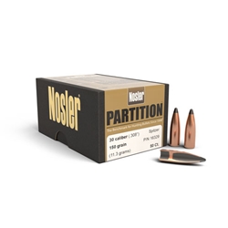 Nosler 16329 NOSLER BULLETS 30 CAL .308 150GR PARTITION 50CT