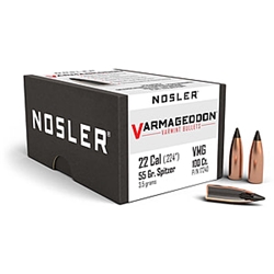 Nosler 17240 NOSLER BULLETS 22 CAL .224 55GR VARMAGEDDON TIPPED 100CT