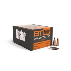 Nosler 52111 NOSLER BULLETS 20 CAL .204 40GR BALLISTIC TIP 100CT