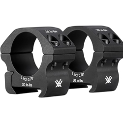 Vortex PR1-M Pro Rings 1-Inch Medium 0.95"/24.1mm (2 rings)