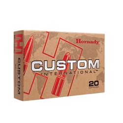 Hornady 0953-1564 Custom International Rifle Ammo 30-06 SPR, SP, 180 Grains, 2700 fps, 20, Boxed