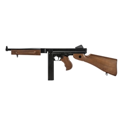 Umarex 2251820 Legends M1A1 Full Auto Relica CO2 BB Rifle, .177 BB True weight & feel, metal receiver, barrel & mag, 435 fps