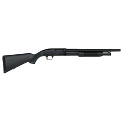 31043 Mossberg Maverick 88 Pump Shotgun 12 GA, RH, 18.5 in, Blue, Syn, 5+1 Rnd, Plain, 3 in