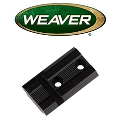 Weaver 48048 Top Mount Base Win 54/70, 48 Black, Poly Bag