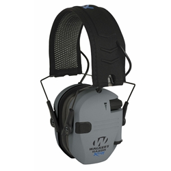 Walker's  Walkers GWP-XDRSEM-GY Razor Digital X-Trm Muff With Cooling Pads & Moisture Wicking Headband - Grey