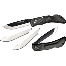 Outdoor Edge OX-10 Onyx Edc Razor Blade Folding Knife