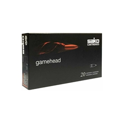 Sako C629153ASA10 GAMEHEAD 308WIN 180GR SOFT POINT 20 RDS