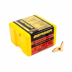 Berger Bullets 22309 Varmint   22 Caliber .224 52 GR Varmint Flat Base 100 Box