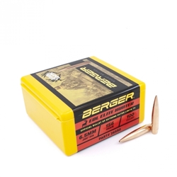 Berger Bullets 26550 Elite Hunter 6.5mm .264 156 gr Boat Tail (BT) 100 Per Box