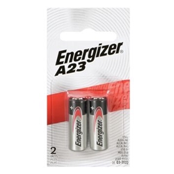 A23BPZ2 Energizer A23 12V Alkaline Battery 2 Pack