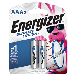 L92BP2 Energizer Ultimate Lithium AAA 2-pack