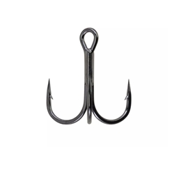 Pure Fishing FSN19TR1X1 Berkley Fusion19 Treble 1x Hooks Blister Black Nickel 1 6pk