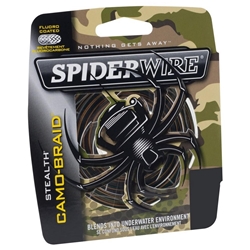 Pure Fishing SCS6C-125 Spiderwire Stealth Camo 6/1 125yds