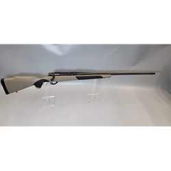 VA76300NR6T Weatherby Vanguard Black FDE- 300 Win FDE Stock w/Black grip overmolds/Blued 26" Fluted Threaded bbl