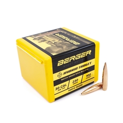 Berger Bullets 30430 .308 DIA 230GR MATCH HYBRID TARGET 100 PER BOX