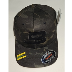 Bashaw Sports - BPG FF-BBCAMO-LXL Flexfit L/XL Black Camo with All Black  Bashaw Patch