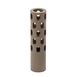 5102-02-H265 Weatherby Accubrake ST Muzzle Brake VG,#2,24", FDE H-265