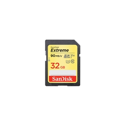 SDSDXVT-032G-GNCIN Sandisk 32GB Extreme SDHC 90MB/S U3 V30