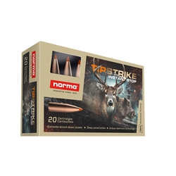 Norma TipStrike 7mm Rem. Mag, 160 Grain, Box of 20 #20170142