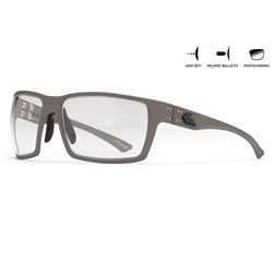 Gatorz American Eyewear GZ-12-105 MILSPEC Ballisitc Z87.1, Marauder, Gunmetal Cerakote, Photochromic, Anti-Fog, Blackout Logo