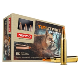 20160052 Norma TIPSTRIKE Varmint .243 Winchester 76gr