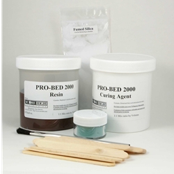 EBK-016 Pro-Bed 2000 16oz Complete Epoxy Bedding System - Black (Large size kit)