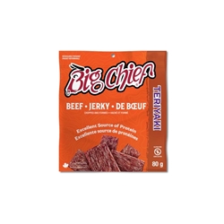 BC414 Big Chief 80g Beef Jerky Bag - Teriyaki