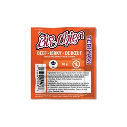 BC406 Big Chief 30g Teriyaki Beef Jerky