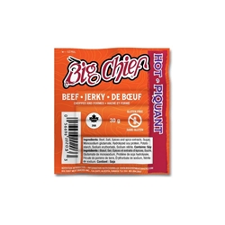 BC206 Big Chief 30g Hot Beef Jerky