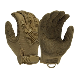 Venture Gear VGTG40TL VGTG40 Series - Heavy-Duty Impact Operator Gloves, Tan - Large