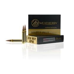 Weatherby  WEATHERBY B338185TTSX 338 WBY RPM 185 GR BARNES TTSX 20RD