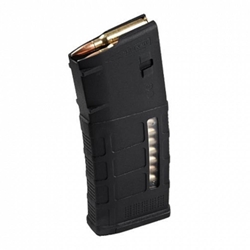 133114 Magpul PMAG 25 LR/SR Gen M3 Window 7.62x51 Magazine (Pinned To 5) Black. MAG 292-BLK-5