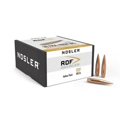 Nosler 49826 RDF 6.5mm 150 gr Hollow Point Boat Tail 100 Per Box