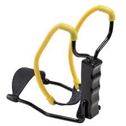 Umarex USA 2219000 NXG ST11 Compact Slingshot Yellow Rubber Powerband Black Molded Handle