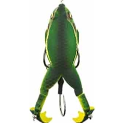 Lunkerhunt PROPF07 Prop Frog-Blue Gill 3.5", 1/2 Oz