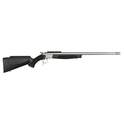 CVACR4806S CVA SCOUT TD .45-70 25" W/BRAKE & RAIL SS/BLACK SYN