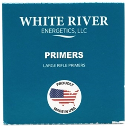 White River Energetics Large Rifle Primers, Box of 100 [WRE-LRP]