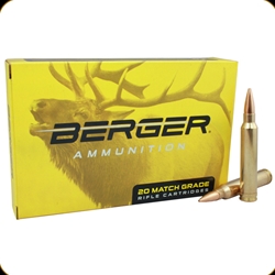 Berger Bullets  Berger 65-50020 6.5 PRC 140gr Elite Hunter Rifle Ammunition