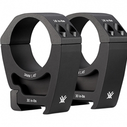 Vortex PR34-L Pro Rings 34mm Low 0.95"/24.13mm (2 rings)